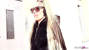 First Anal Sex For Cute Emma Diamond At Casting In Berlin