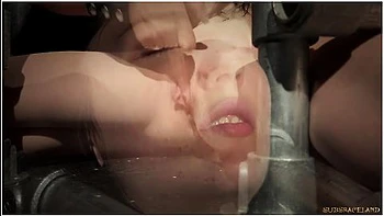 Bondage Teen 18+ In Hard Bdsm For Naughty Behavior Made To Cum