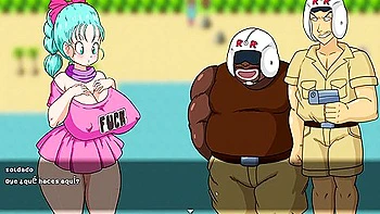 Bulmas Quest For The Ballz - Bulma Fucking With The Red Patrol - Car Toon