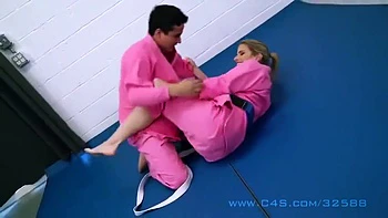 Stepmom Wrestle Fucks Her Stepson