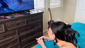 Fucking My Stepsister Gamer Girl Pov - Steve Rickz And Mary Vienna