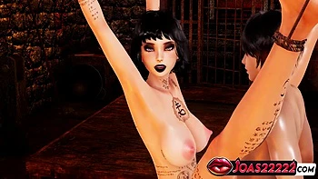 Car Toon In Goth Pery With Tattoos In 3d Hentai - Hands Tied Sex In Sexy Pantyhose, Desk Pov Missionary Fuck, And Lifting Tied Creampie