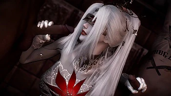 3D Hot Babe Wearing Sexy Lingerie Have Threesome Sex with Big Dick