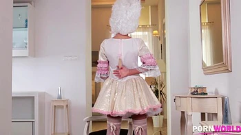 Cosplay Cutie - A fingering Babe from Another Era