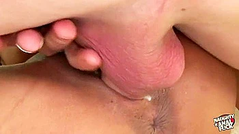 Despite Being Her First Time The Brunette Takes It Up The Ass With Pure Joy