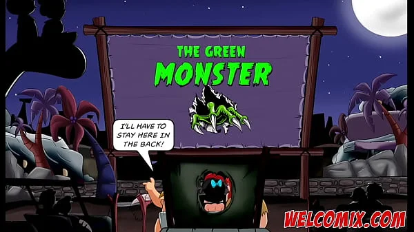 Making out at the drive-in - The Flintstoons Tittle 05