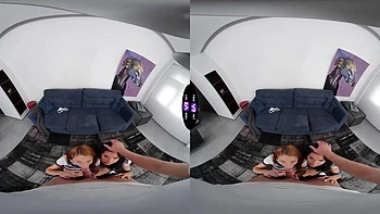 You are welcome to the thressome fun  TeenMegaWorld by TmwVRnet: Porn