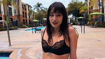 Brunette beauty Lana Smalls gets her pussy eaten by Shawn Alff