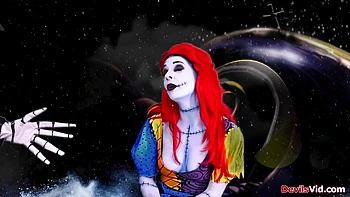 Sexy Joanna Angel in A nightmare before Christmas XXX parody