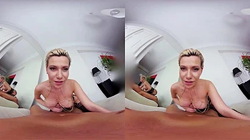 Blonde  Milf: Blowjob, Doggy  Big Tits VR Porn