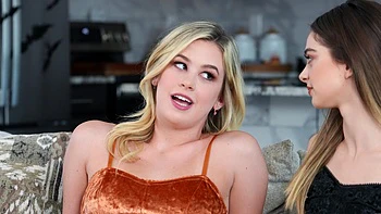 Shorts, pussy licking, facesitting, and reverse cowgirl with a thrilling ffm threesome