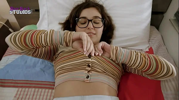 Step Daughter with Big Tits Wants to Try Just the Tip - Leana Lovings