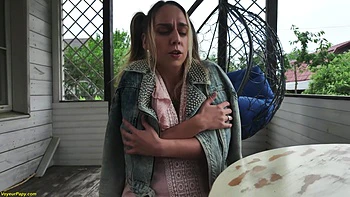 Voyeur Old Man Watches Rough Ass Fucking