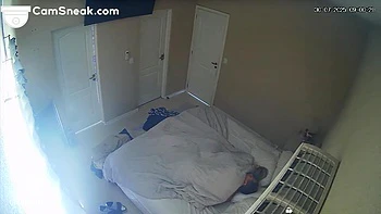 IPCAM - Big tits curvy russian fucked before work