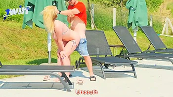 The pool cleaner exchanged her hubby! Hell yes, saved a tip for him, molten hardcore