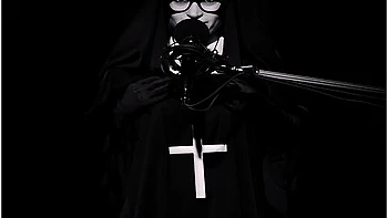 Italian Joi: The Blessing Of Milf Nun Ruber Flamma To Cum On Her Tits