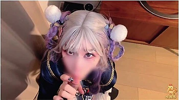 Halloween-themed Special, Little Zombie Doll Role Play With Boots On Footjob