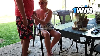 Tinder Date Mutual Masturbation With Hot Blonde