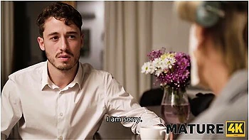 Big Tits Mature Likes Coffee And My Cock With Victoria Nova And Alex Romero