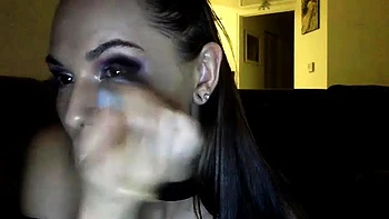 Amateur Facial For Teen Brunette