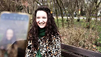 GERMAN SCOUT - Big natural saggy Tits Teen Alisa Horakova