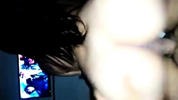 Brazilian Big Ass Cowgirl Rides Cock