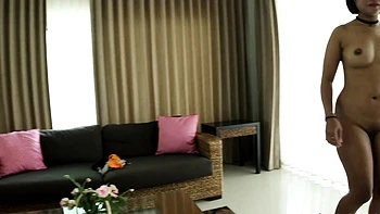 Attractive Asian Babe Getting Intimate With Foreign Guy