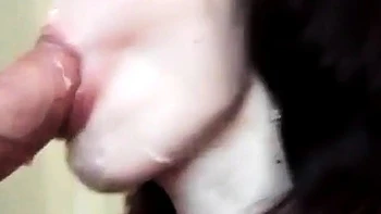 Hot Cougar Mom Deepthroats and Swallows