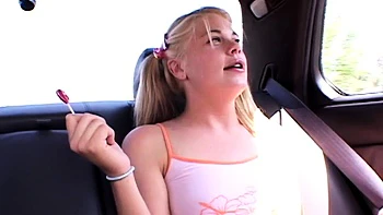 Cute petite blonde little summer