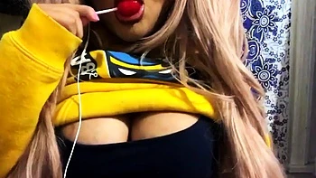 ASMR Pika Patreon Banana Lollipop Video