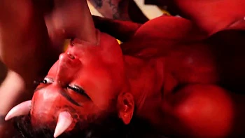 NadeNasty-Three Feral Demon Whores are Hungry for Man Meat