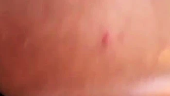 Busty Black Amateur MILF Interracial Creampie POV