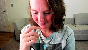 Sexy solo girl loving masturbation with toys