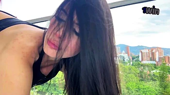 Wow! Pregnant ladies, lezzie orgy with my gym trainer AMBAR