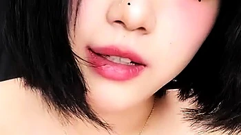 Amateur asian teen licks ass and sucks cock