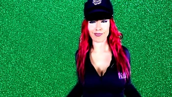 Kendall Olsen - Femdom Police Masturbation Denial