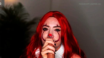 Delightful redhead uses toy to masturbate