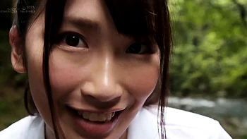 Asian japanese teen with outdoors