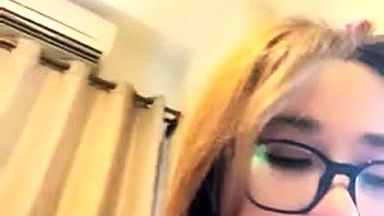 Amateur teens enjoying hardcore sex positions