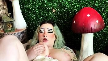 BBW White Chick Big Boobs Cam Play