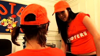 Whipped And Clamped babe brunette lesbian domination