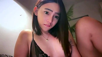 Sexy asian teen ariel spinner masturbates out in the open by
