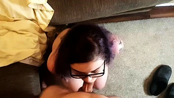 POV Blowjob with a Busty British MILF