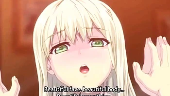 Hentai redhead gives blowjob and having sex