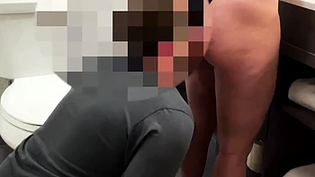 Cuckold worships queens ass as she gets ready for date with