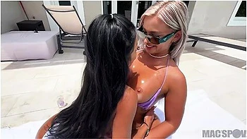 Intense Threesome With Asian Hottie Cj Miles And Aussie Babe Hayley Davies Fucking J Macs Big Dick