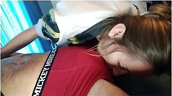 Blowjob And Ball Licking