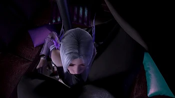 3D Hot Asian Stripper Wearing Sexy Dress Got Fucked so Hard