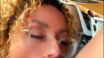 PETITE LATINA GETS RAILED IN POV: Blowjob, Doggy  Amateur Porn