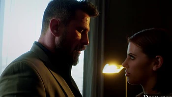 Adriana Chechik gets her asshole gapped by few cocks in intense gangbang